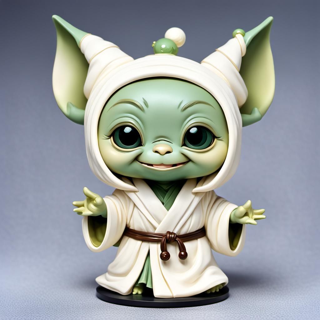Bobblehead Grogu AI Generated Artwork NightCafe Creator