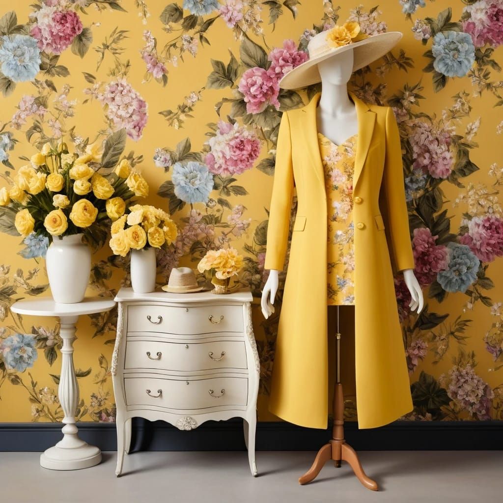 Yellow Haute Couture