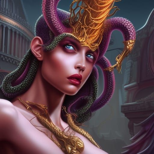 Medusa - AI Generated Artwork - NightCafe Creator