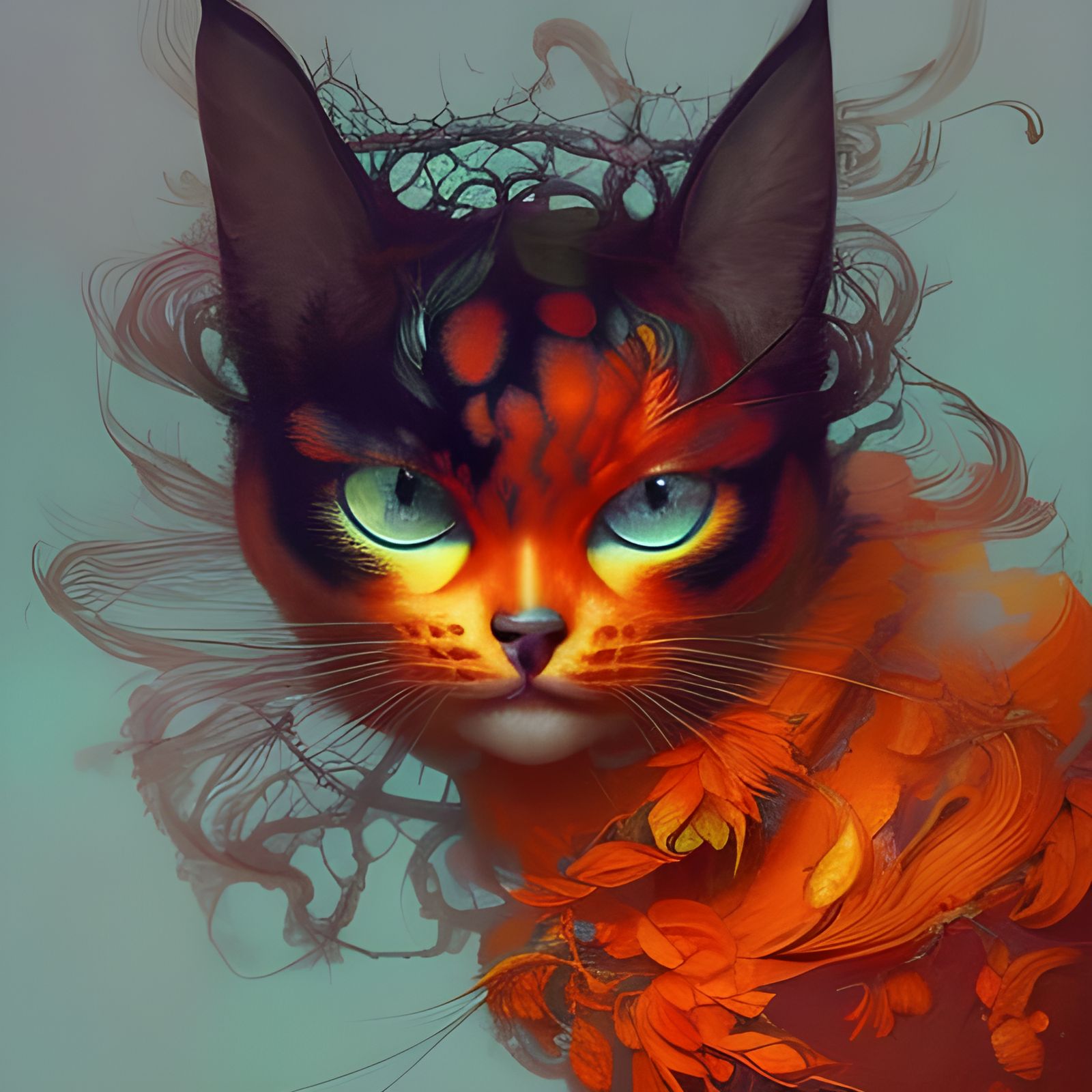 Fiero, meow  by @Mythyc