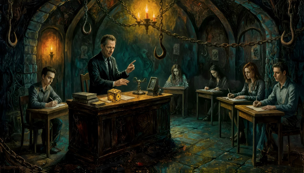 Dark Dreamers Lesson With Clive Barker