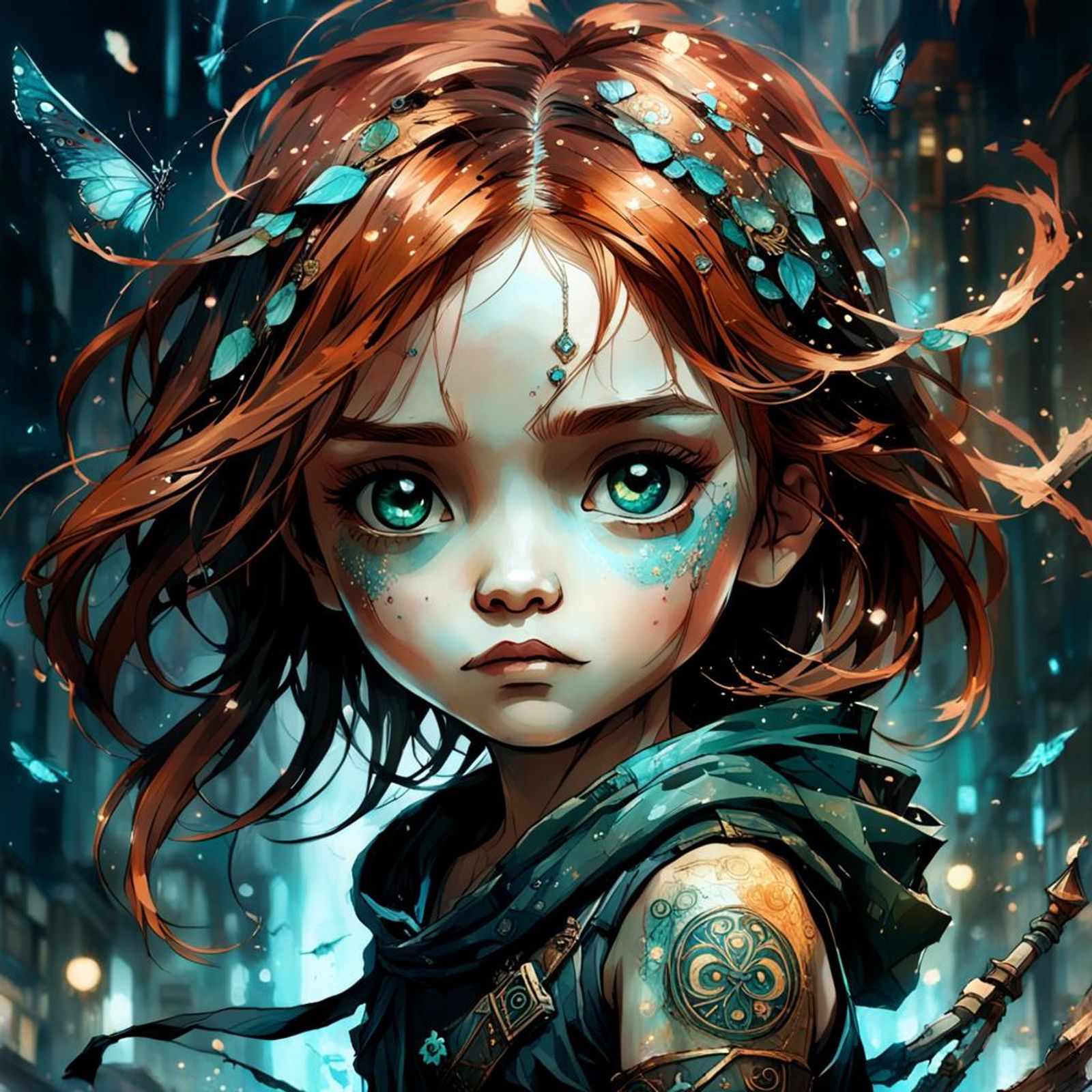 Celtic Pixie Hunter - AI Generated Artwork - NightCafe Creator