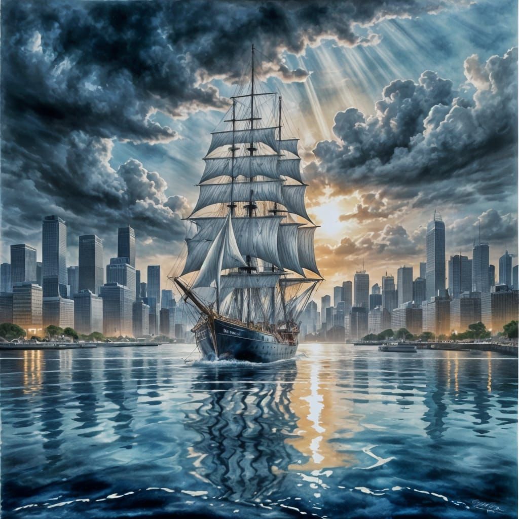 "Voyage Through Time"  by @Jenim