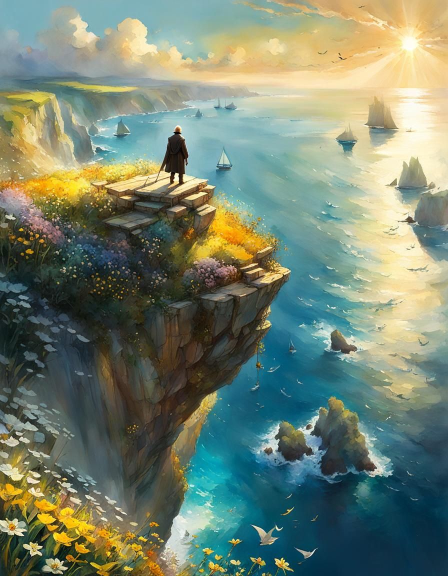 A vast endless ocean