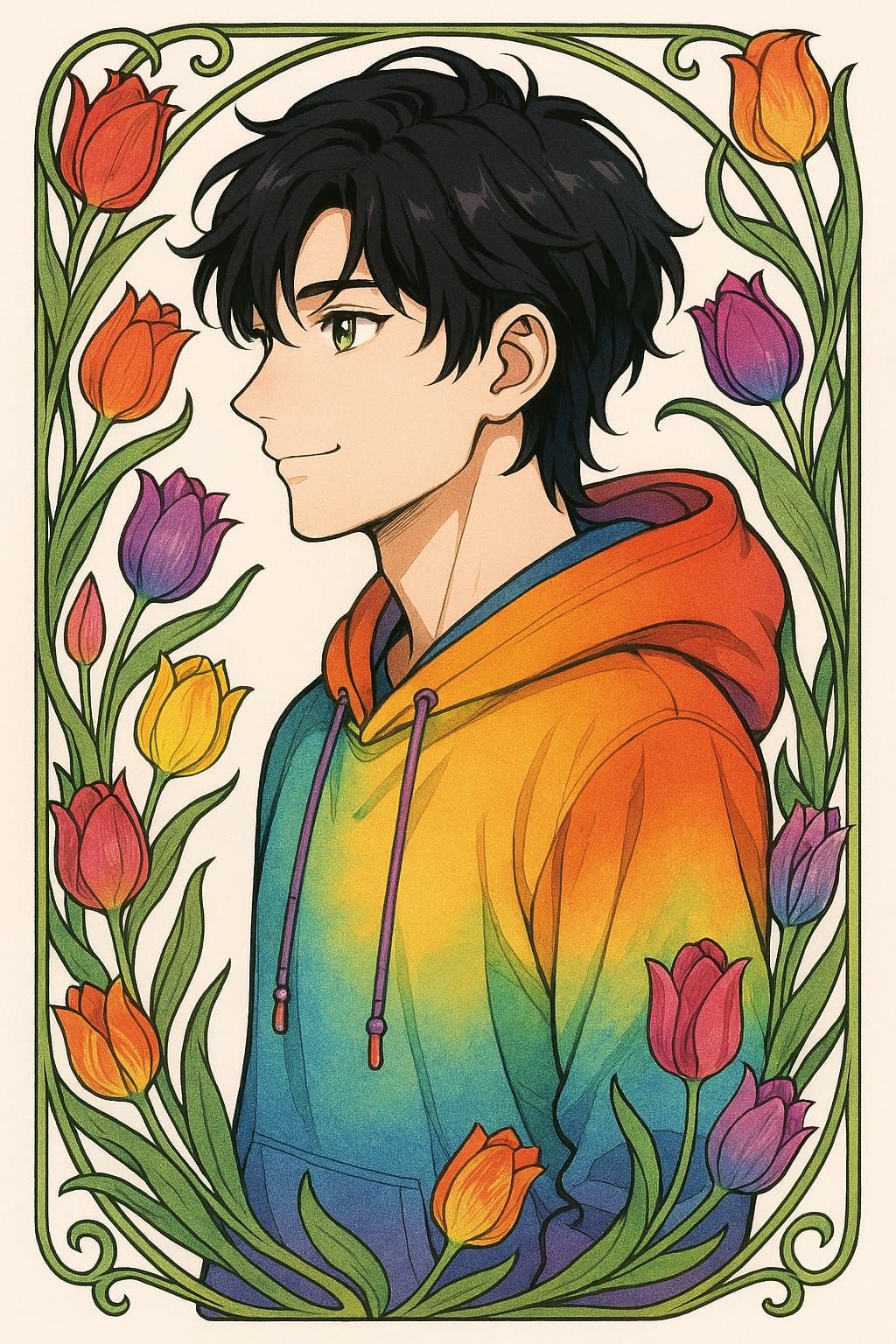 varigated tulips (sora ver.)