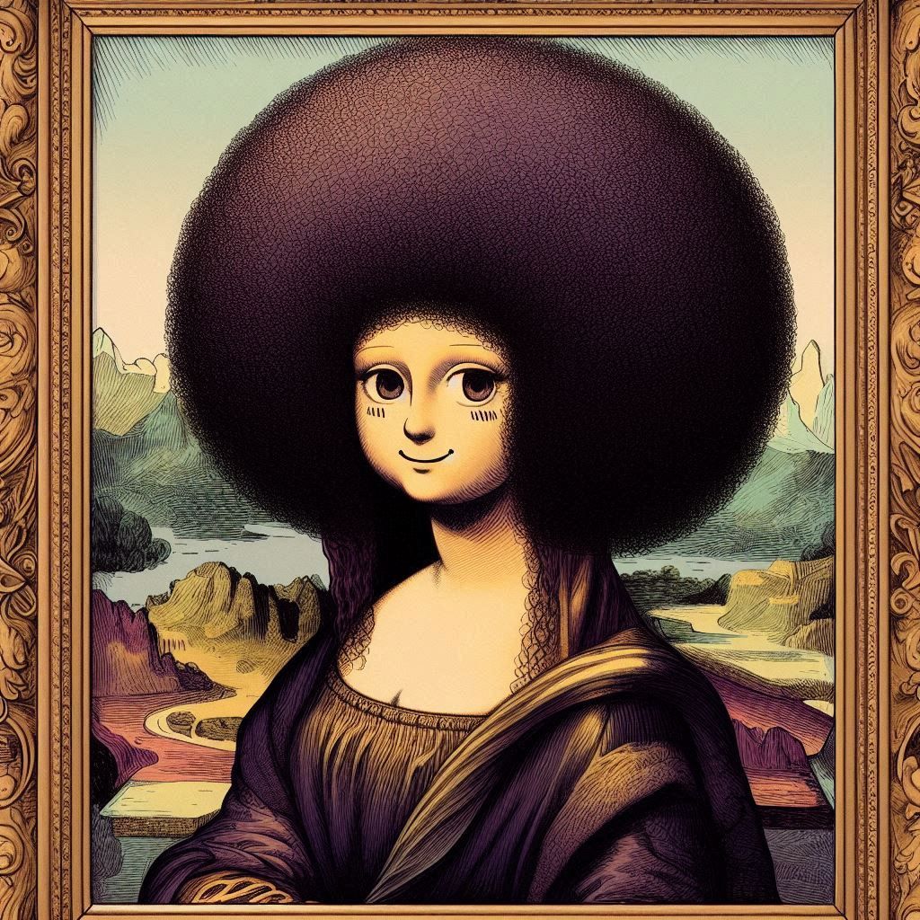 The Afro Lisa