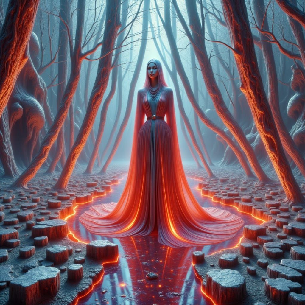 divine gathering. Surreal