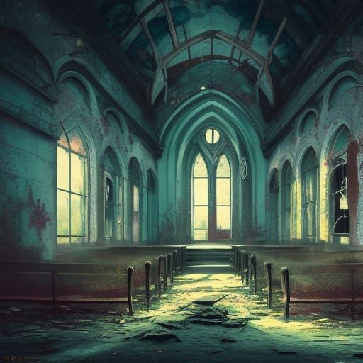 Church of the Broken God from SCP Foundation Universe - AI Generated  Artwork - NightCafe Creator