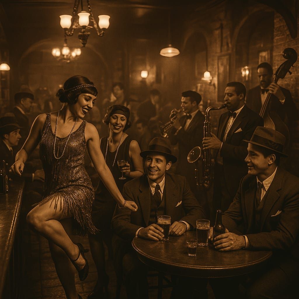 1920s speakeasy