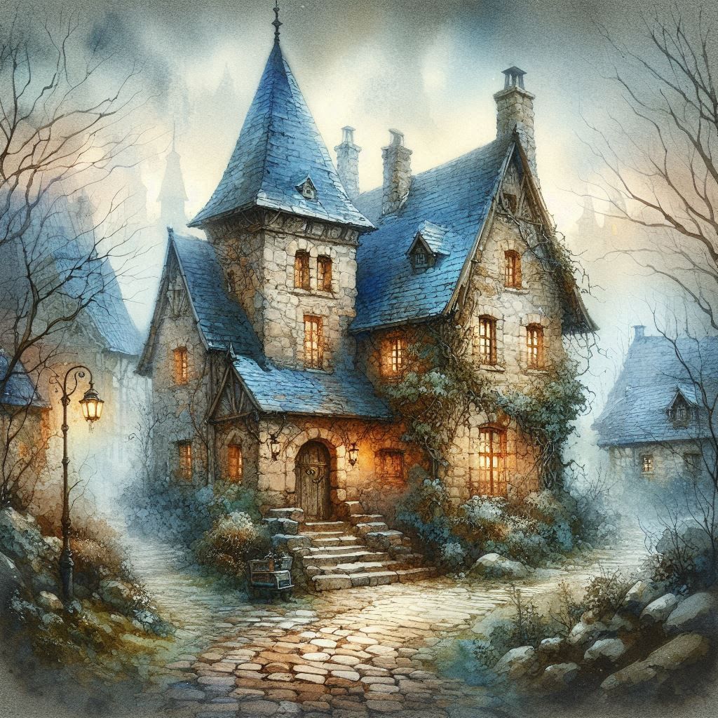 The Manor House  by @Bunny