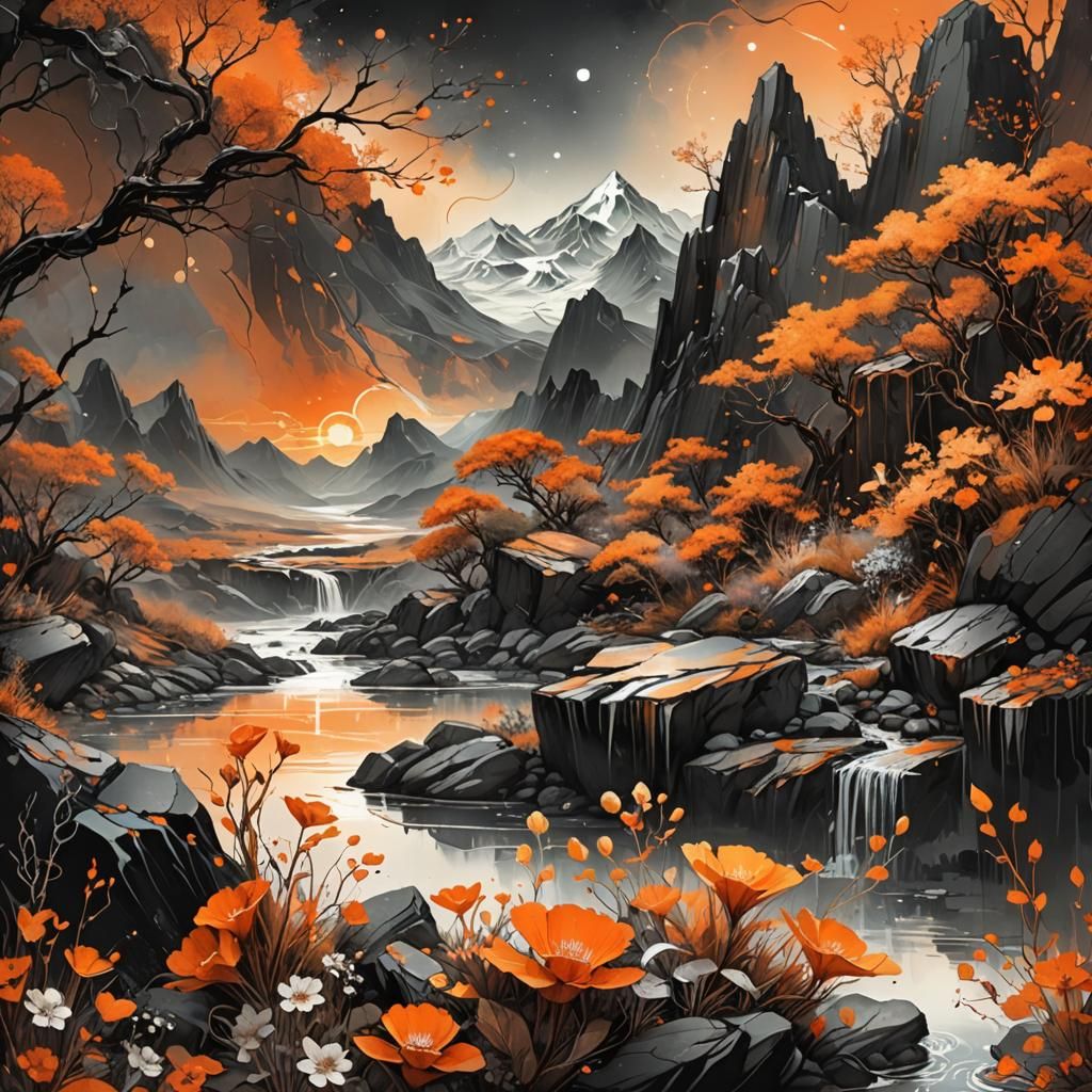 A creek landscape  by @CloST 