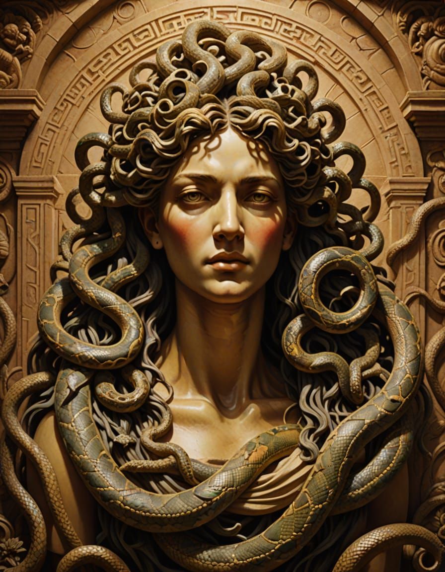 Medusa  by @Kal Luir