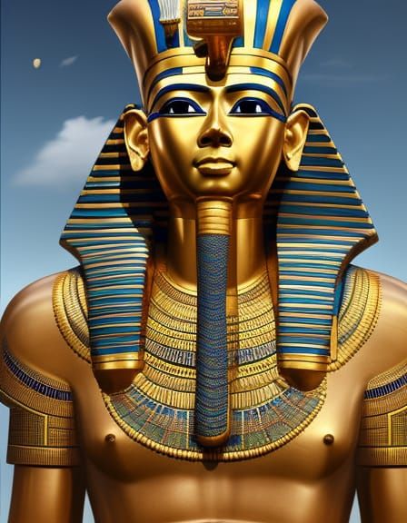 Tutankhamun - AI Generated Artwork - NightCafe Creator