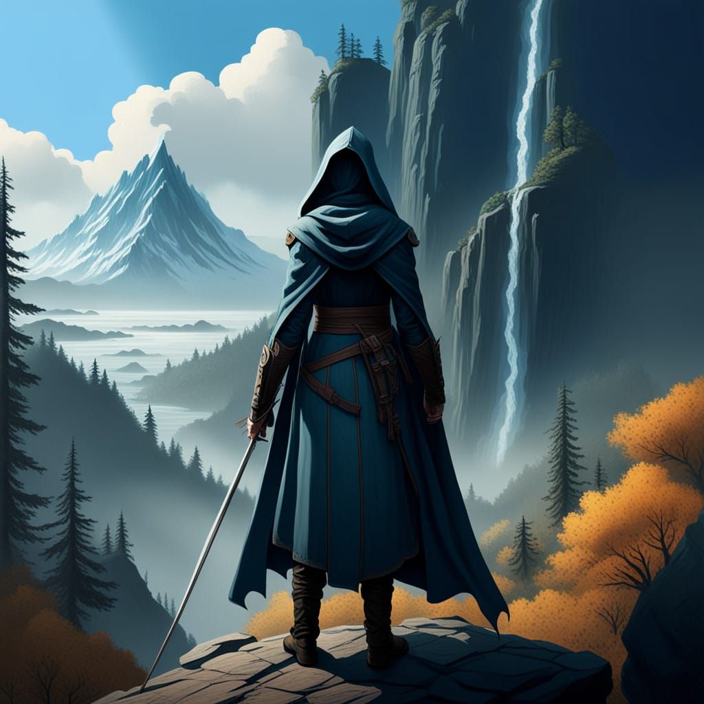 Stormy Seascape in a Moody, Expressionist Style