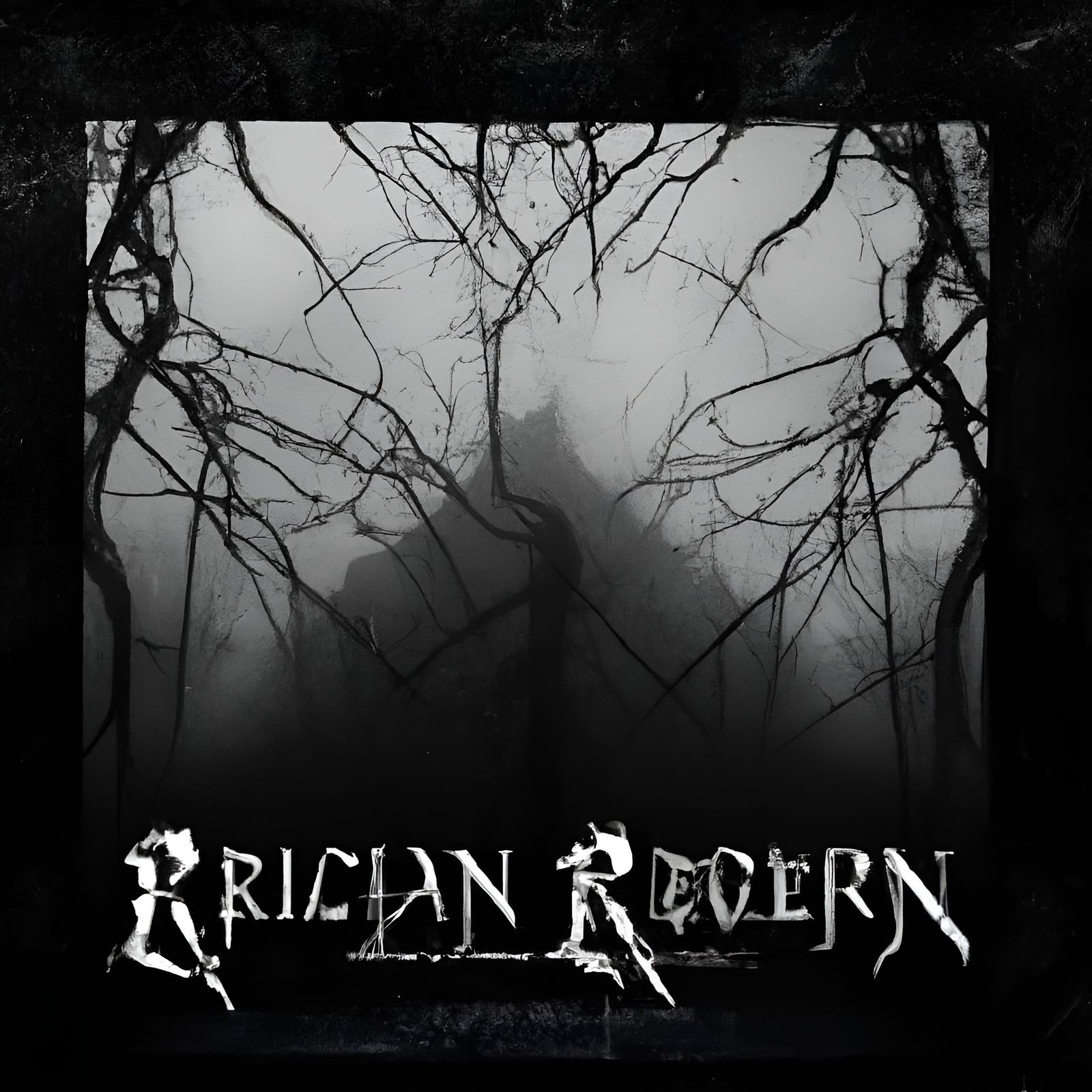 Black Metal Album Cover AI Generated Artwork NightCafe Creator