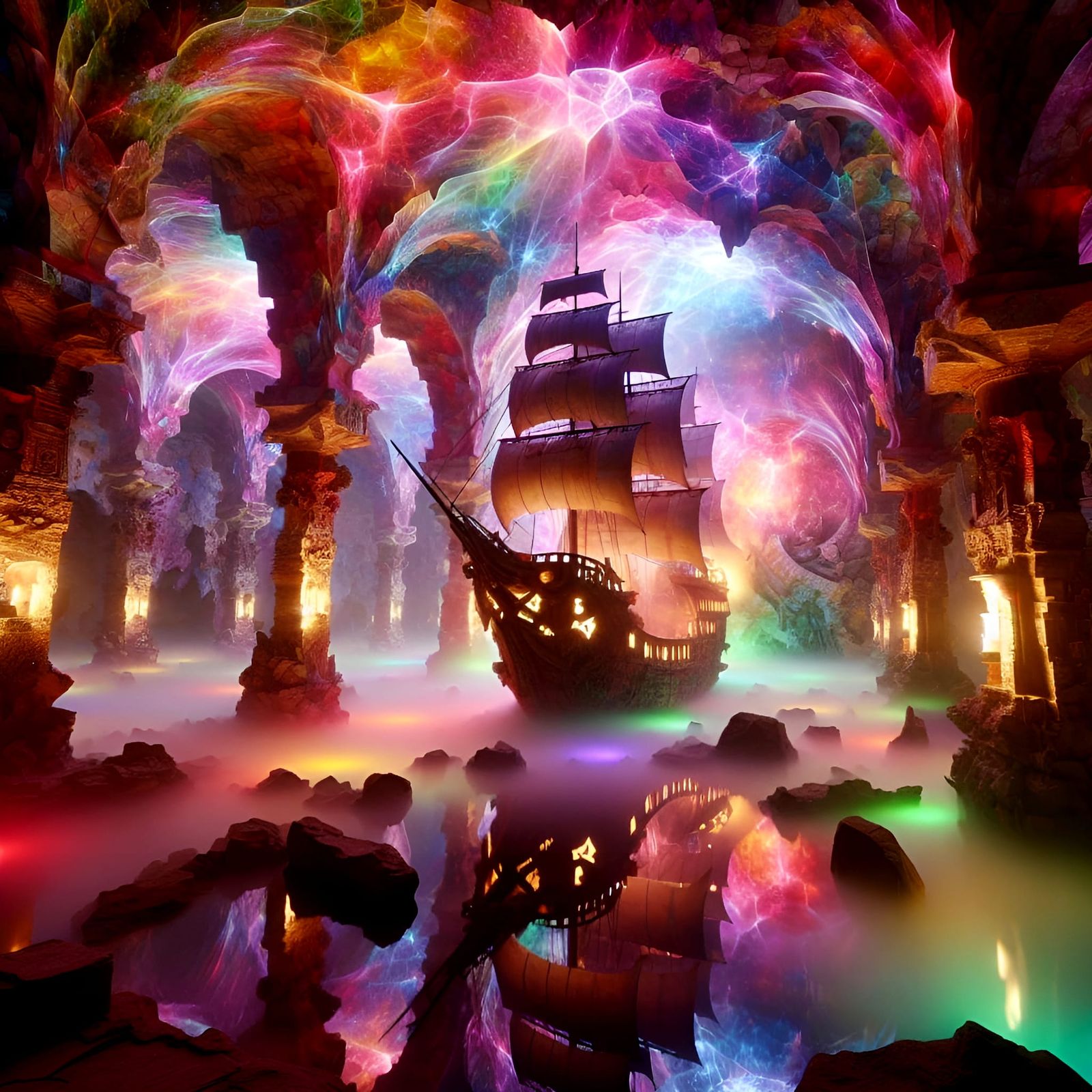 Surreal Sailing  by @Klaorman