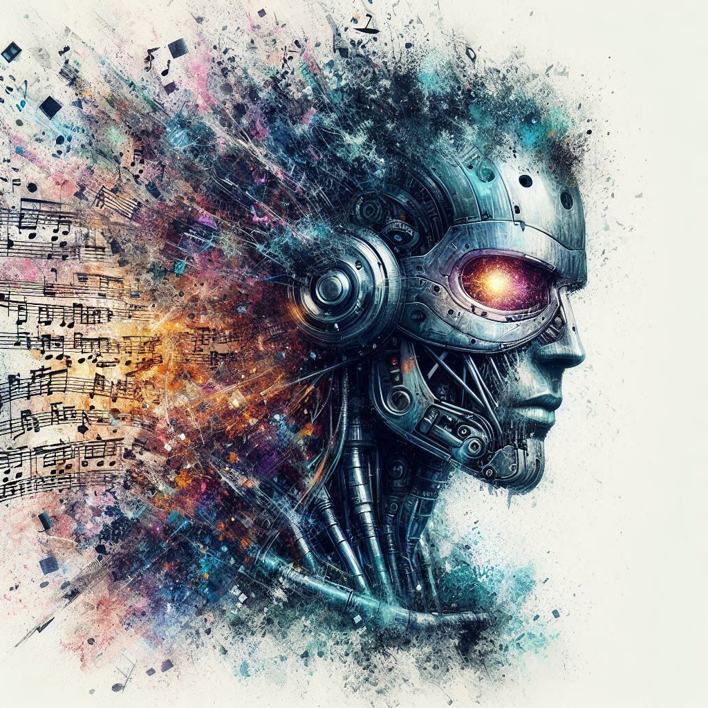 double exposure beautiful fantasy DALL-E 3 portrait landscap...