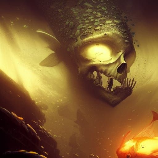 undead fish - AI Generated Artwork - NightCafe Creator