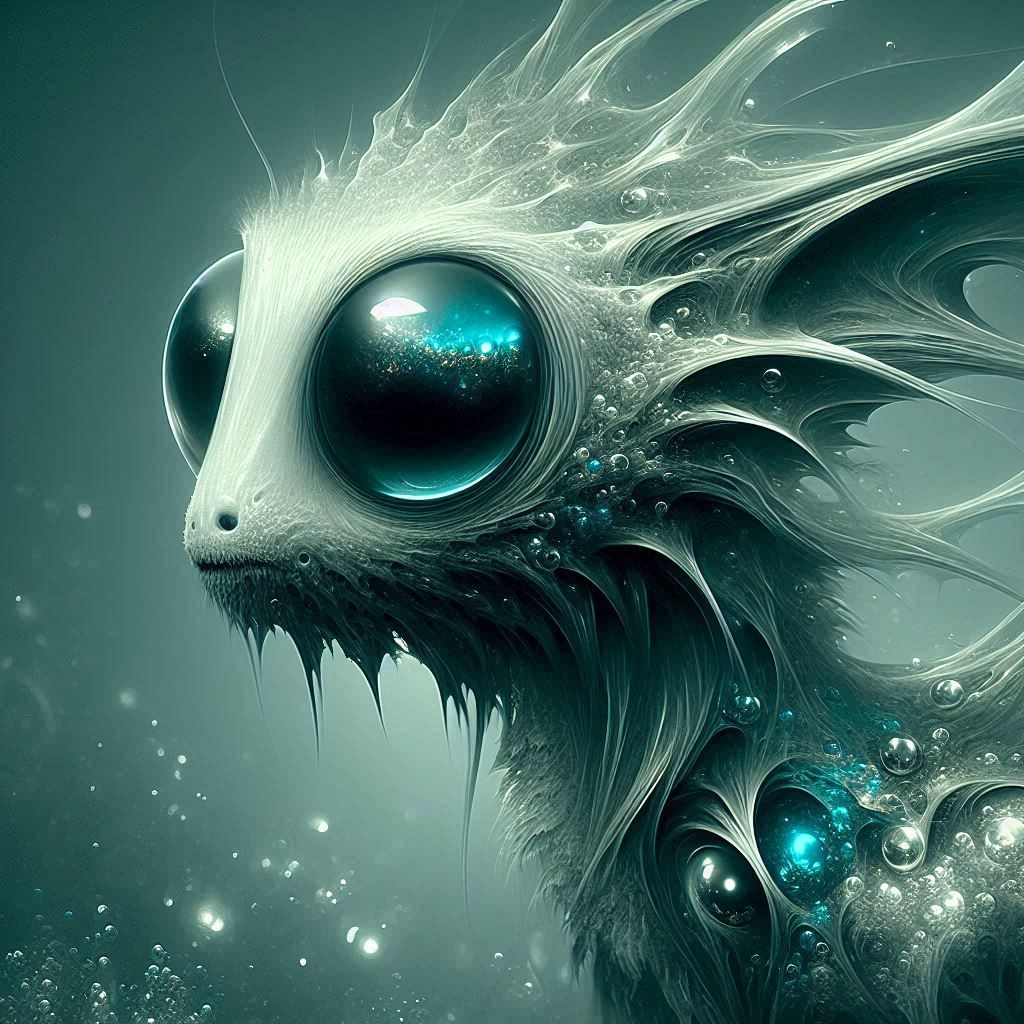 Creatures from the Underwater World of Forgotten Dreams