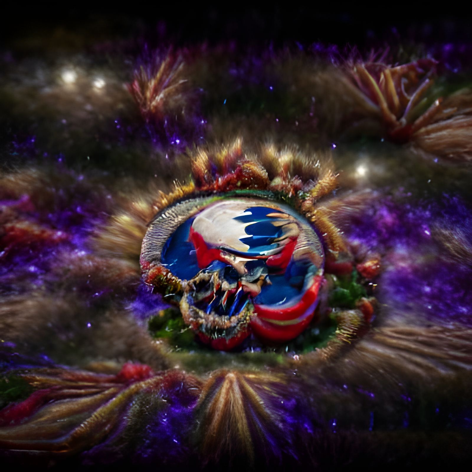 grateful dead dark star rising 8k resolution