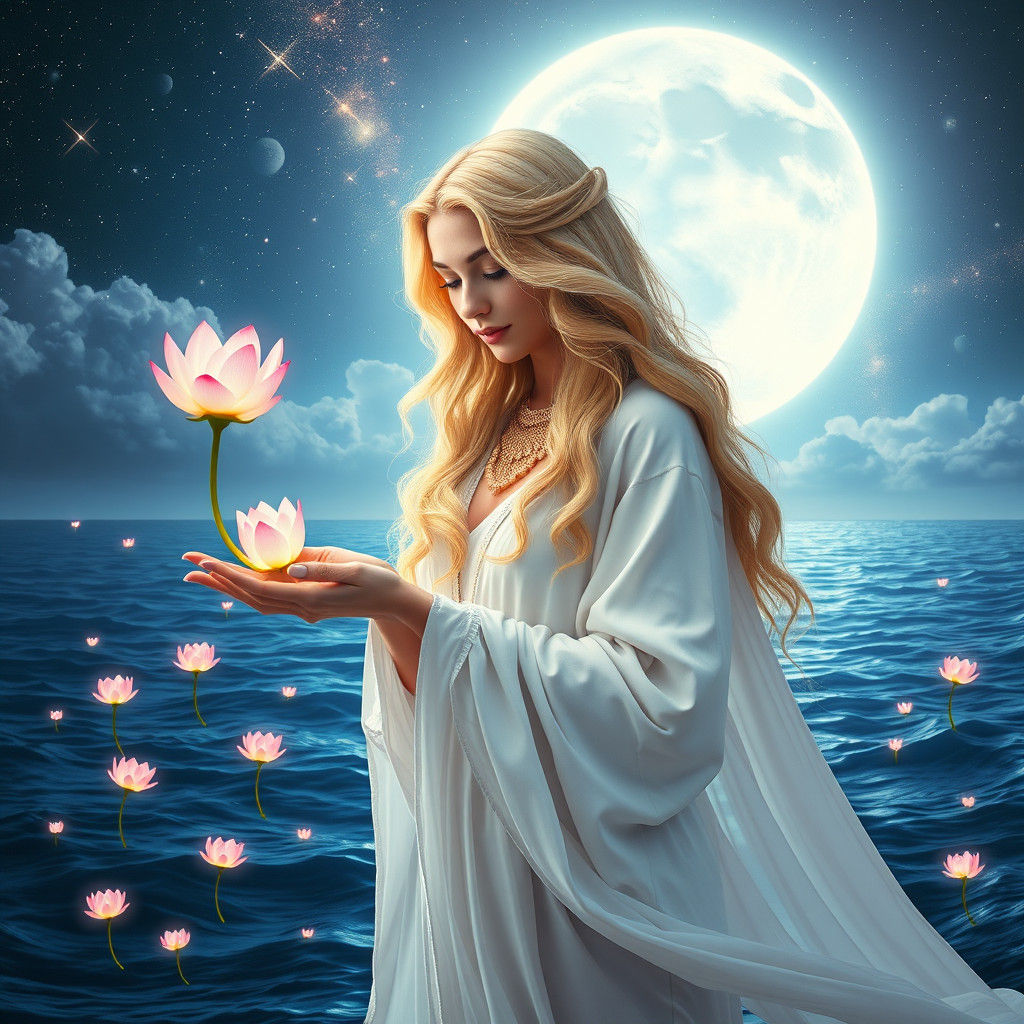 Lotus woman