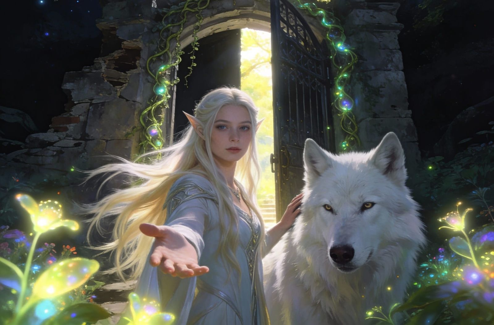 My Friend and I at the Portal   by @E_Rex