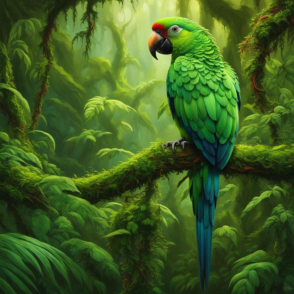 Lush Green Rainforest