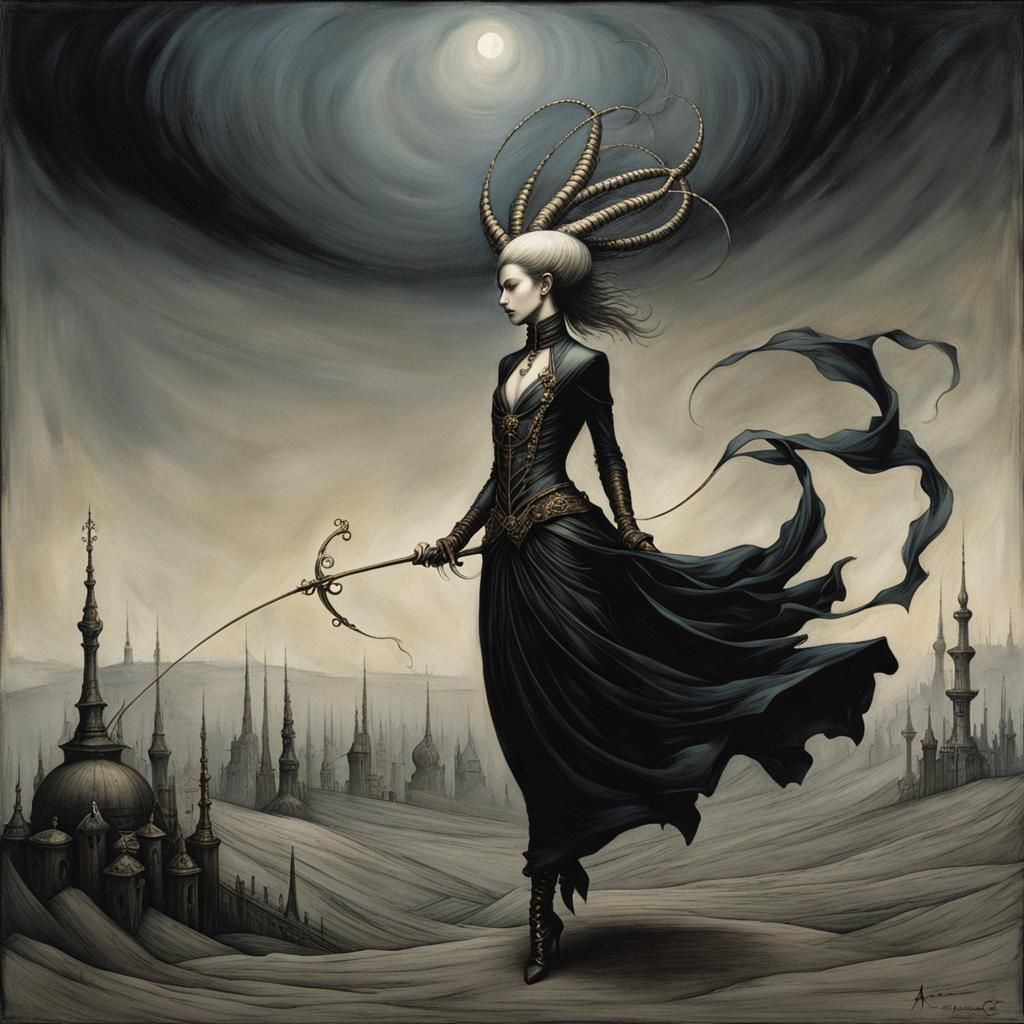 Dark magic whispers.