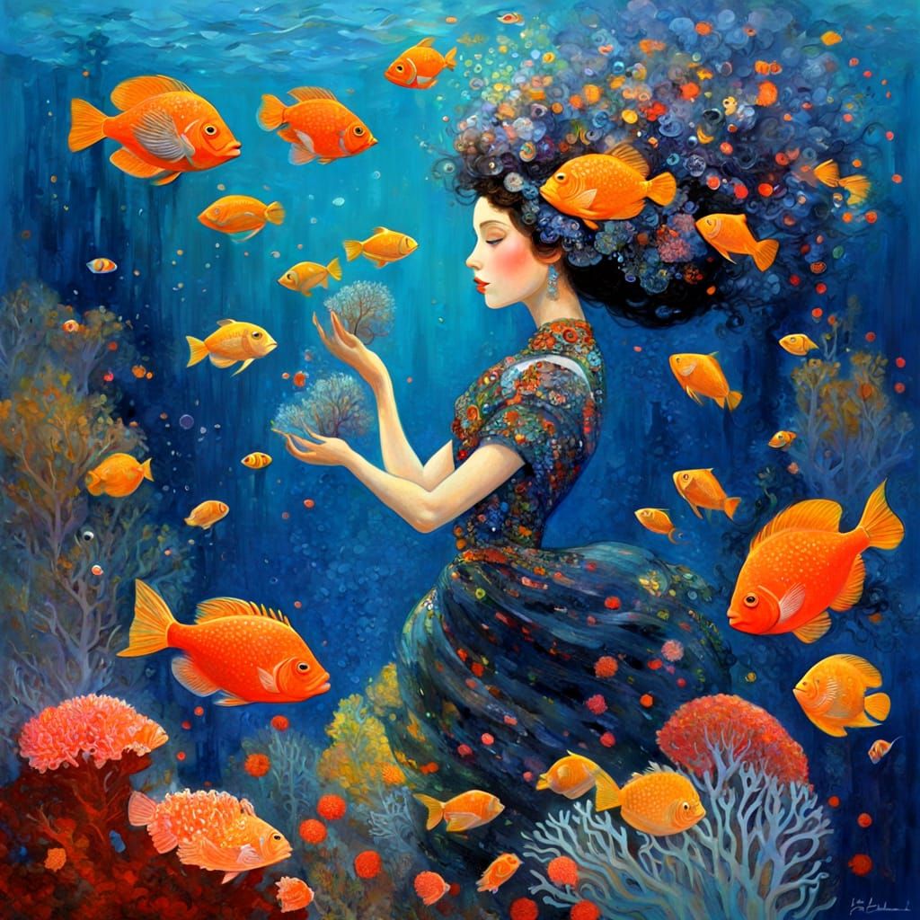 Under the sea  by @MrKitWalker