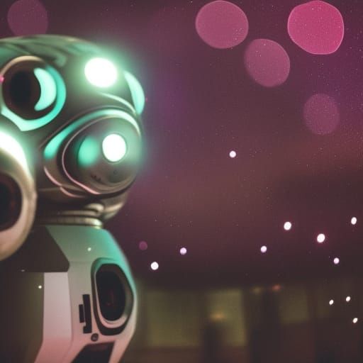 Planet takeover by robots