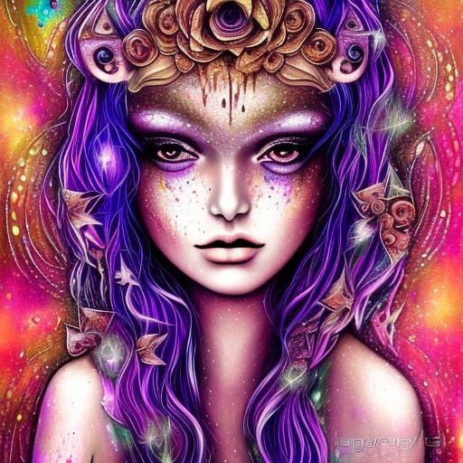 Sensual sensuous symmetrical accurate fairy major arcana tar...
