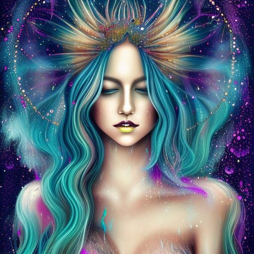 Sensual sensuous symmetrical accurate fairy major arcana tar...