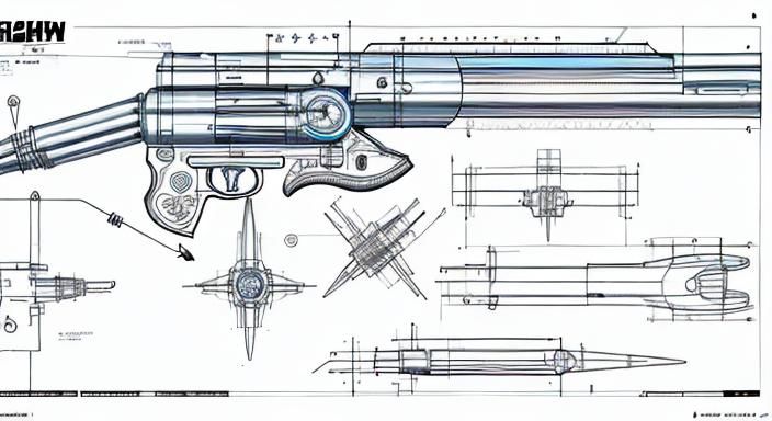 schematics for a raygun