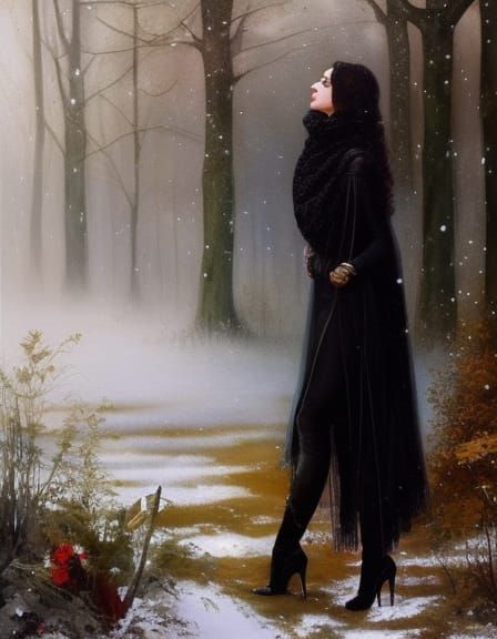 In the Snow Flurry