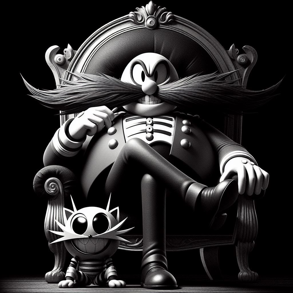 Retro Disney Eggman - AI Generated Artwork - NightCafe Creator