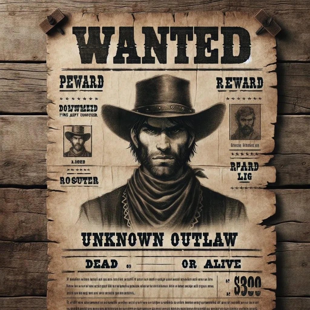 West wide wanted poster