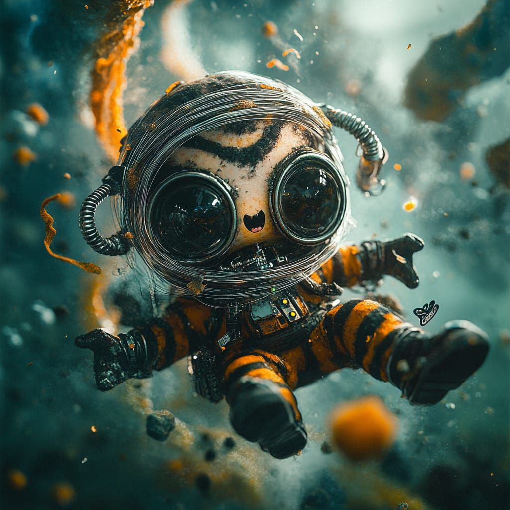 kawaii weird astronaut