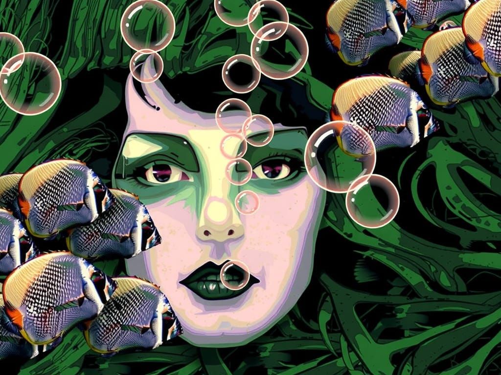 Decomposing Beauty in Turquoise Depths