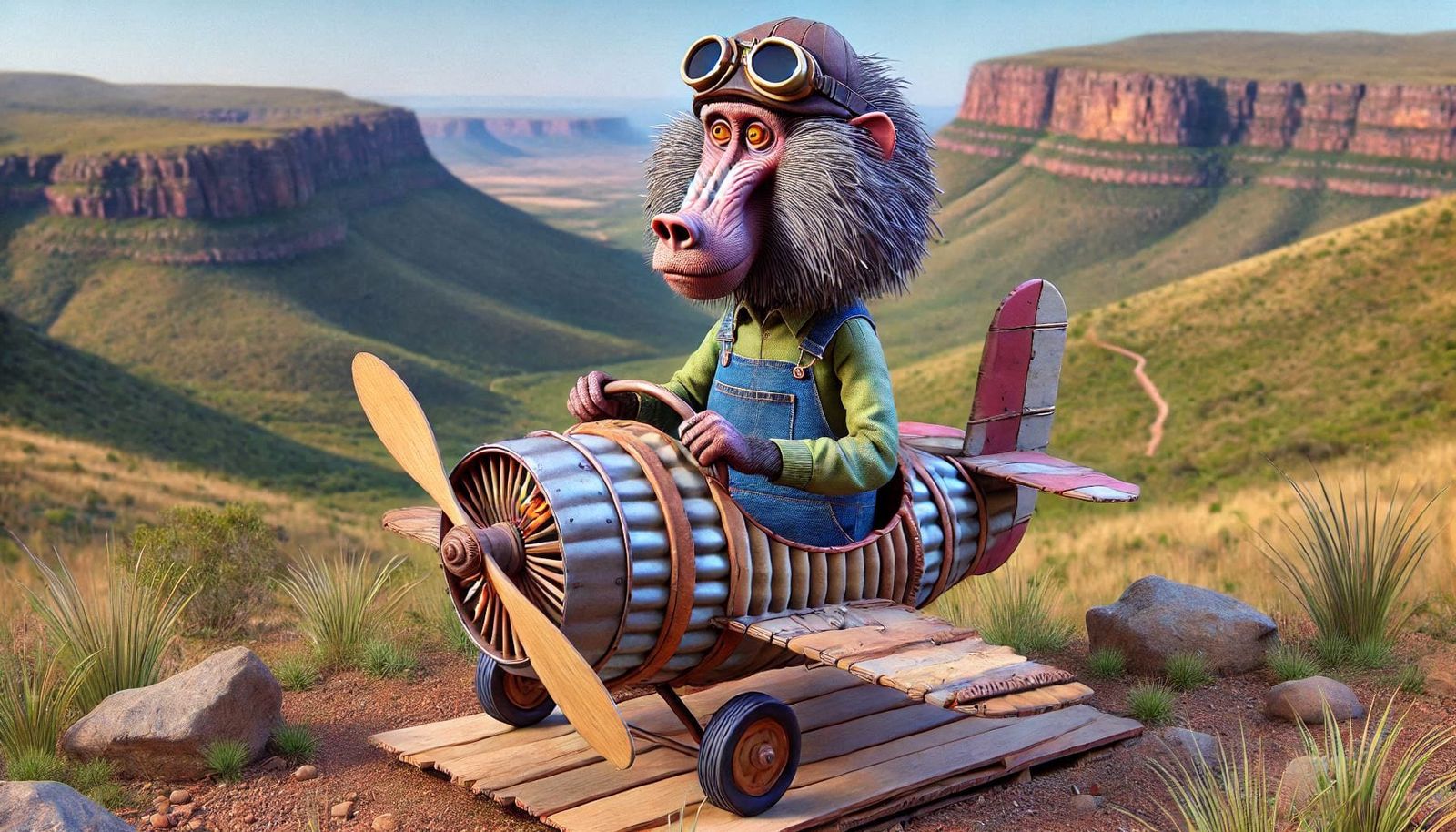 Bobbejane van Magaliesberg 🛩️ (oorlede) lugpioniers 🐵 05