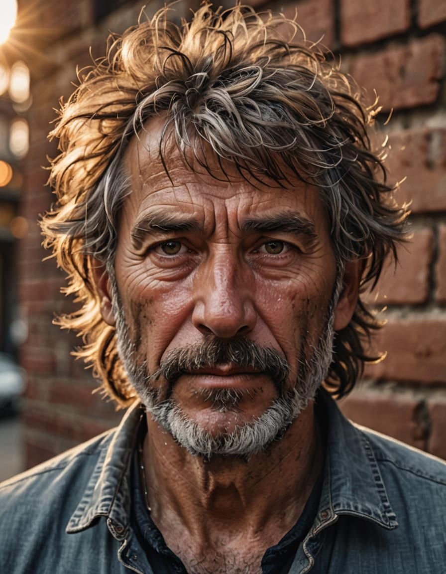 A Homelessness Man