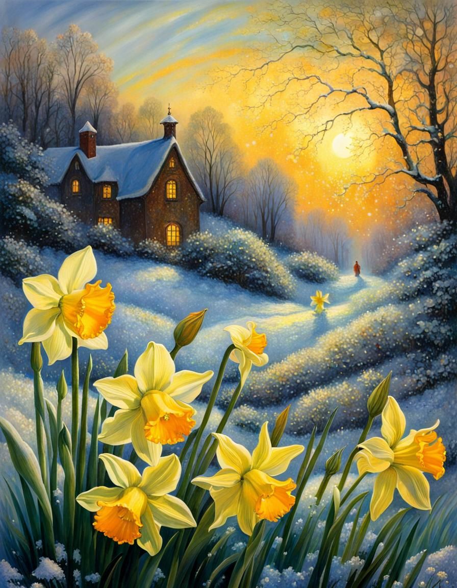 Daffodils  by @iliba