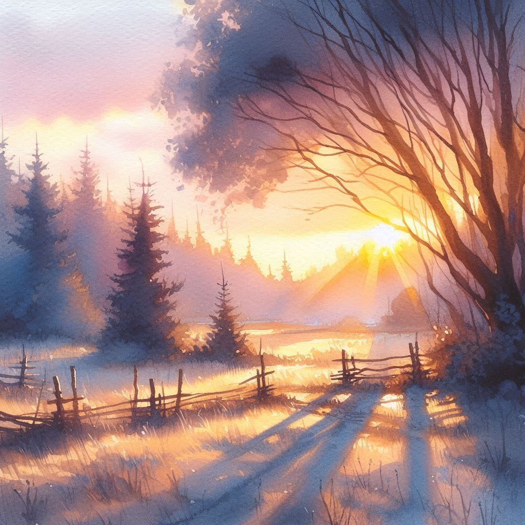 Wintery Afternoon Sun