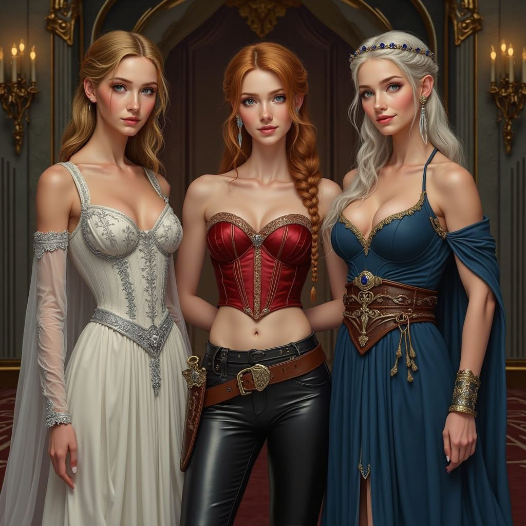 3 Fantasy Princesses 👑👑👑