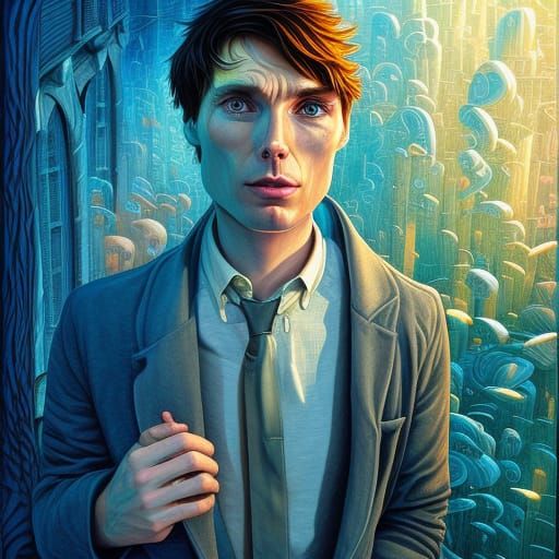 Cillian Murphy - AI Generated Artwork - NightCafe Creator