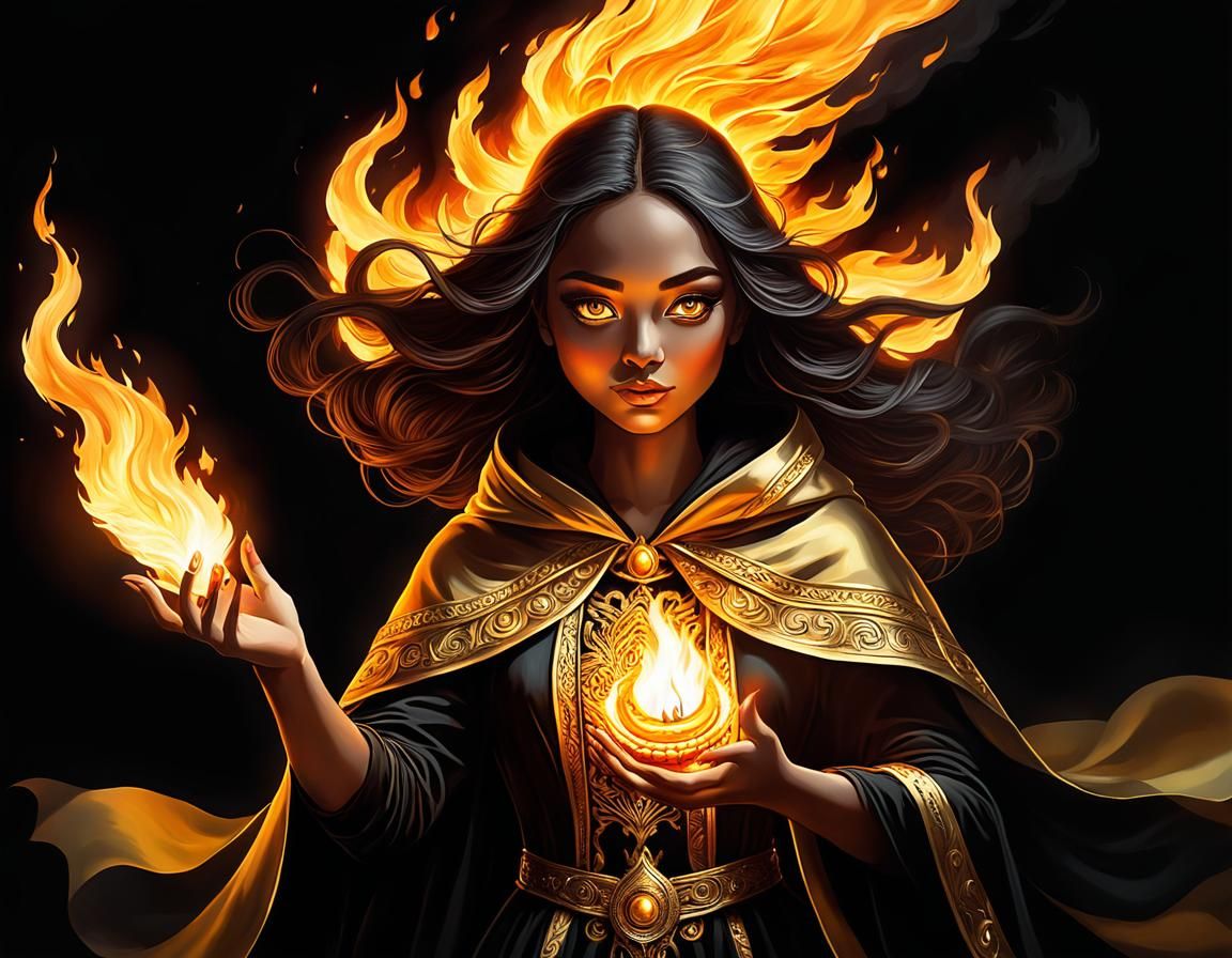 Goddess of flames