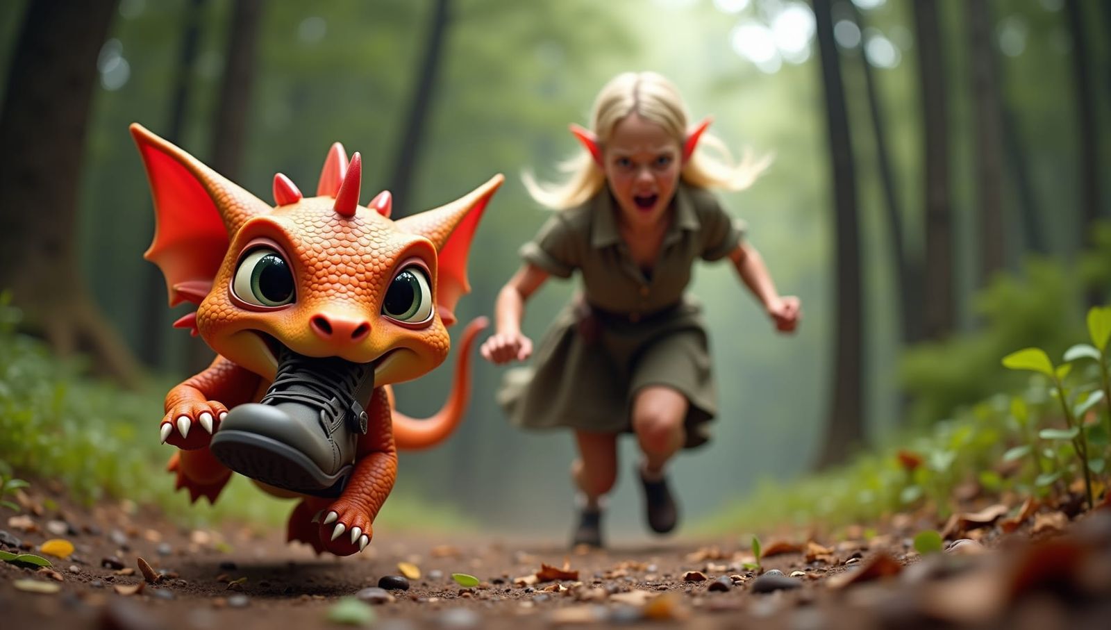 "Get back here, Charr!"