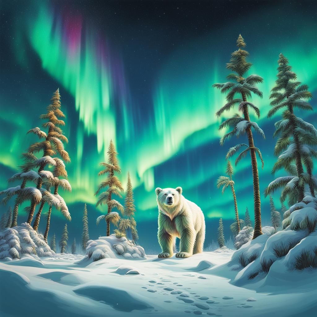 Bear  by @Thibedusud