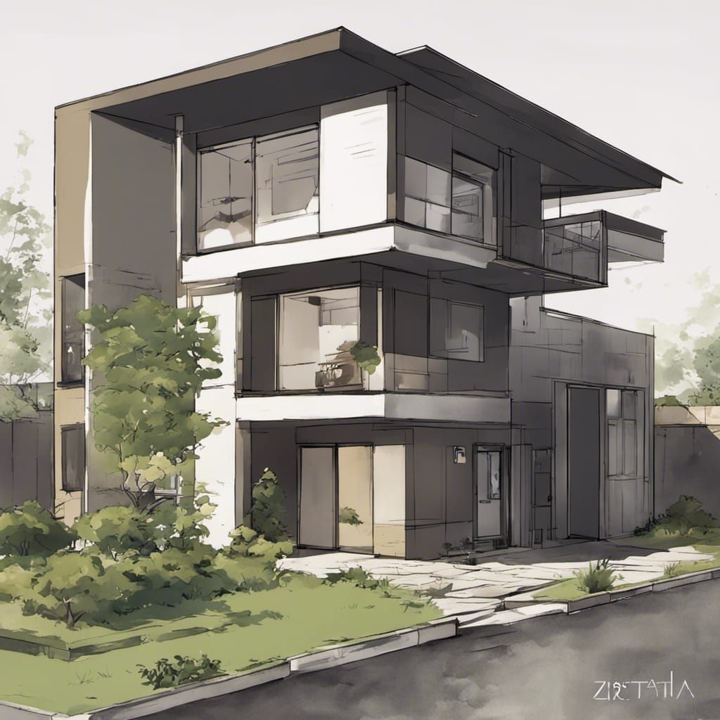 18*35 modern house plan