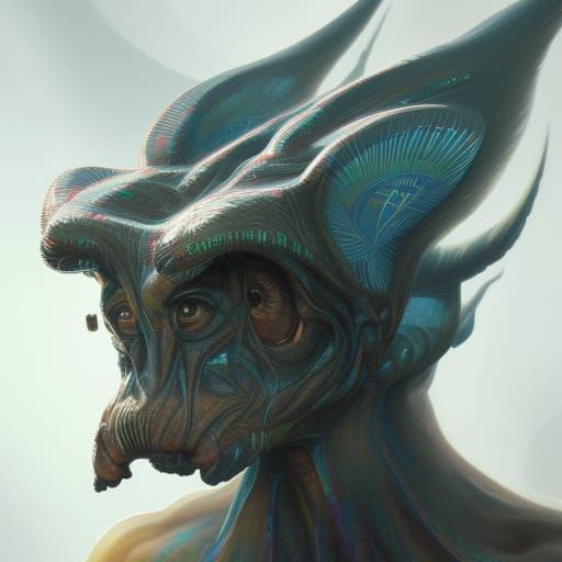 Alien Creature Design - AI Generated Artwork - NightCafe Creator