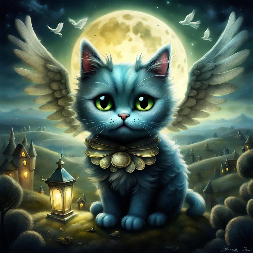 Blue would like to fly with you. Yes?